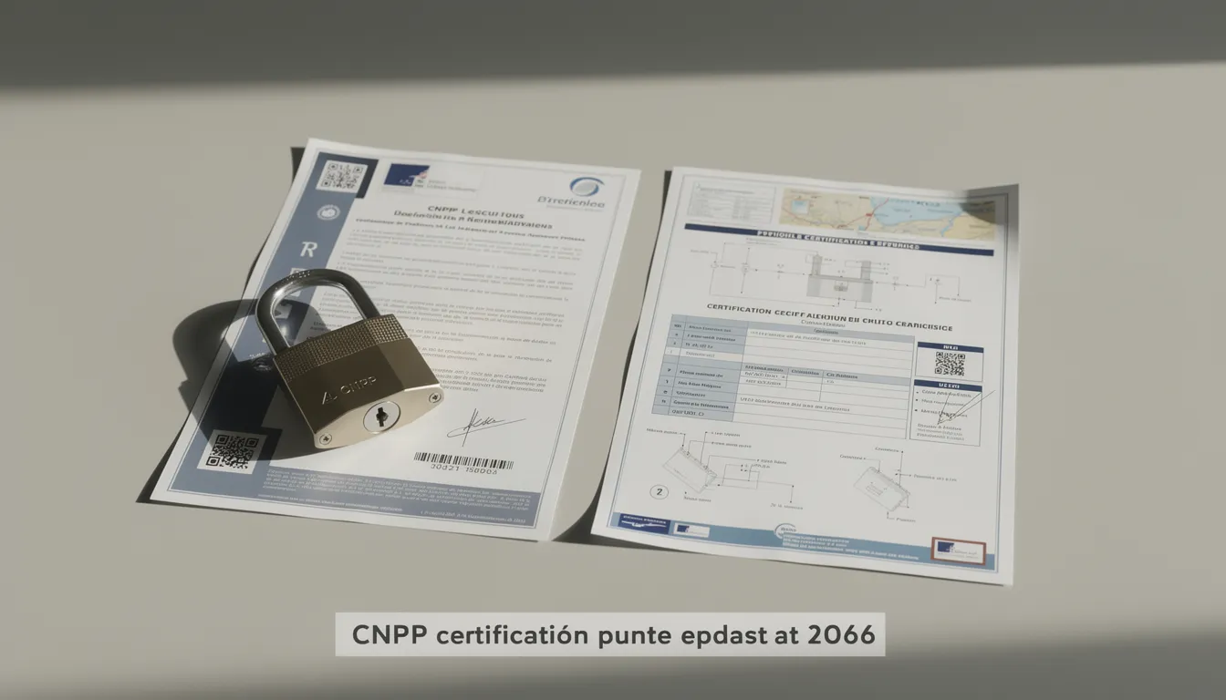 Certification CNPP : les nouveautés à retenir en 2026