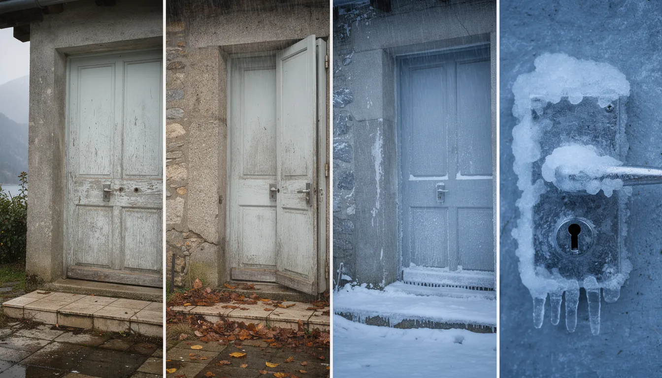 Grand froid : les serrures qui gèlent et se bloquent en hiver