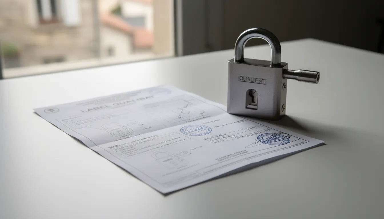 Label Qualibat : ce qu'il garantit en serrurerie-métallerie
