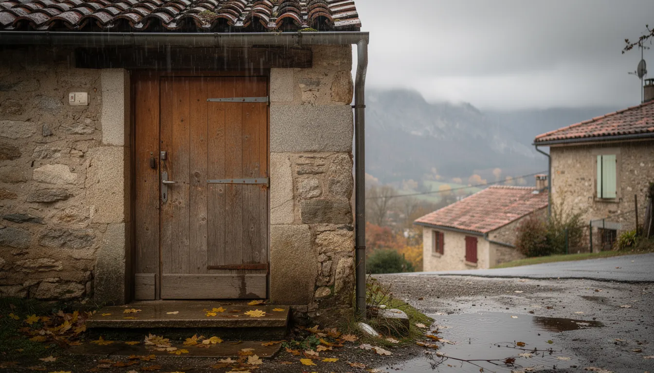 Pluies d'automne : protéger portes et serrures extérieures